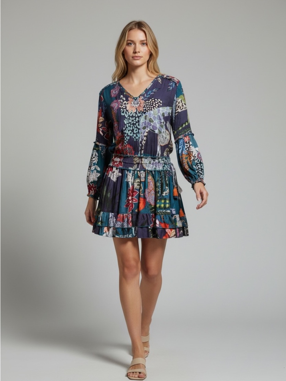 TAJ by Sabrina Crippa Noelani mini dress